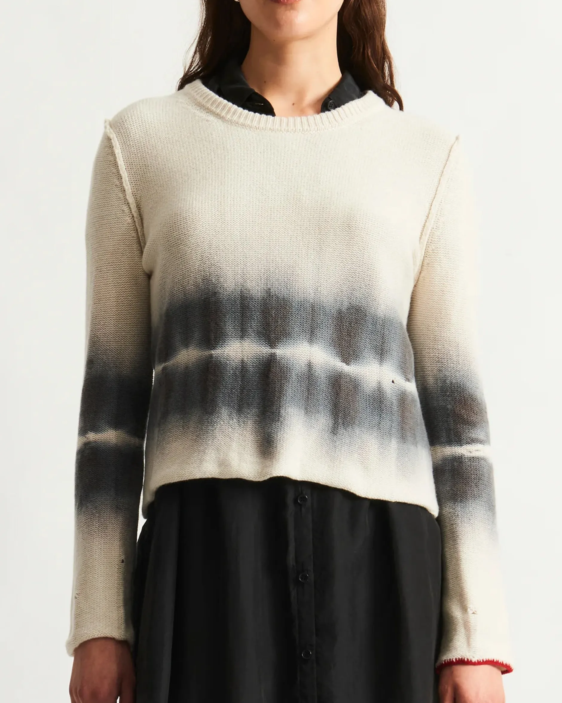 raquel_allegra_westlake_p_0.webp Sweaters | Raquel Allegra Westlake Pullover Cream