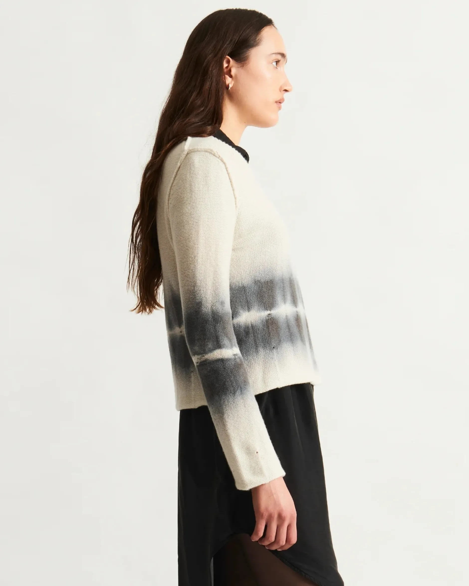 raquel_allegra_westlake_p_1.webp Sweaters | Raquel Allegra Westlake Pullover Cream