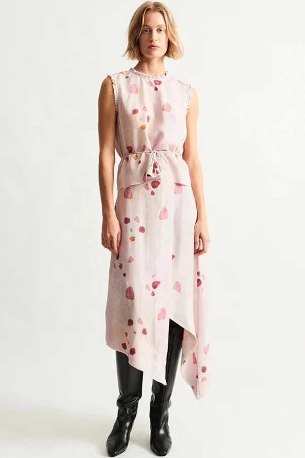 Shirts + Tops | Raquel Allegra Wilhelmina Top Petal Pink