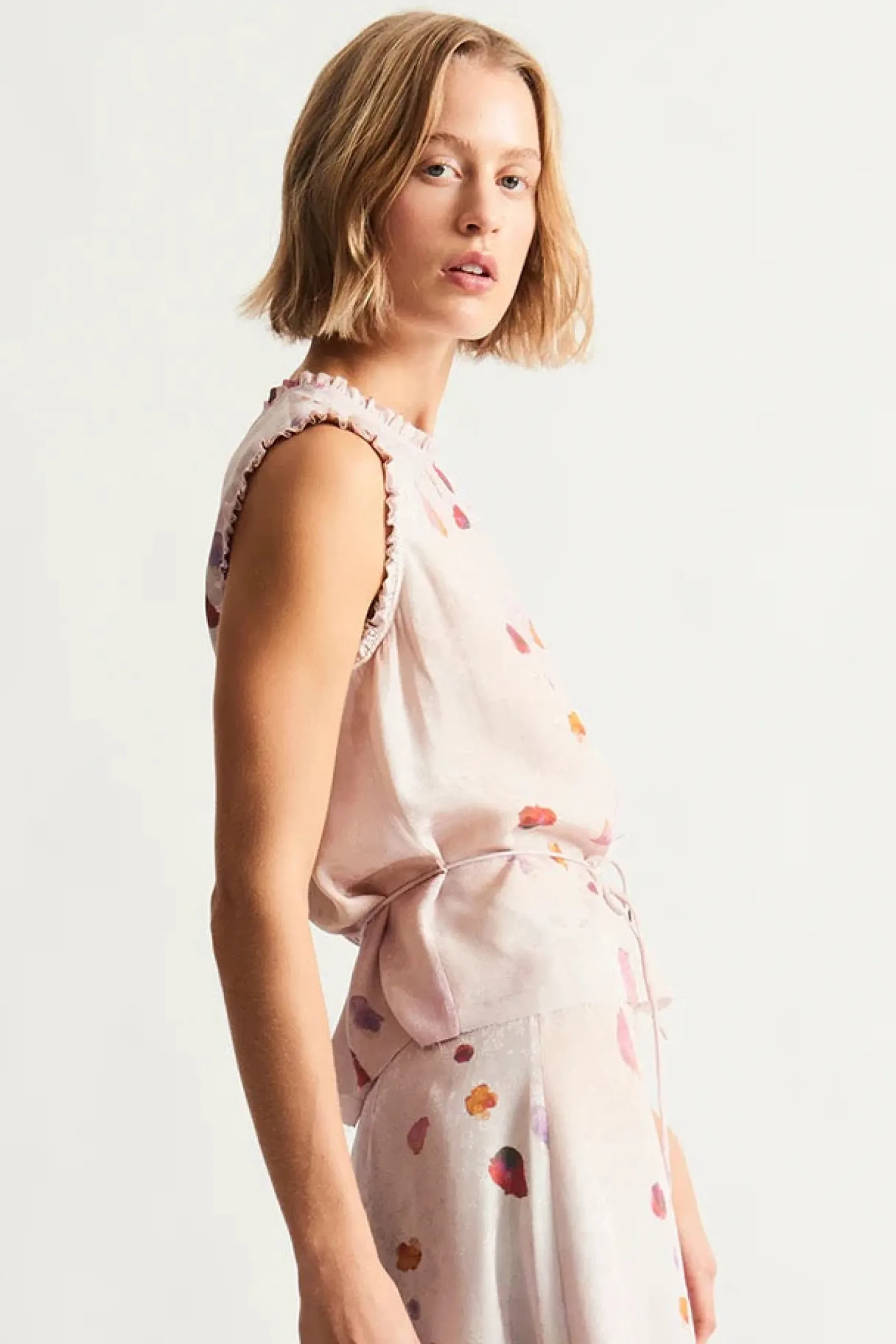 raquel_allegra_wilhelmina_2-1.webp Shirts + Tops | Raquel Allegra Wilhelmina Top Petal Pink
