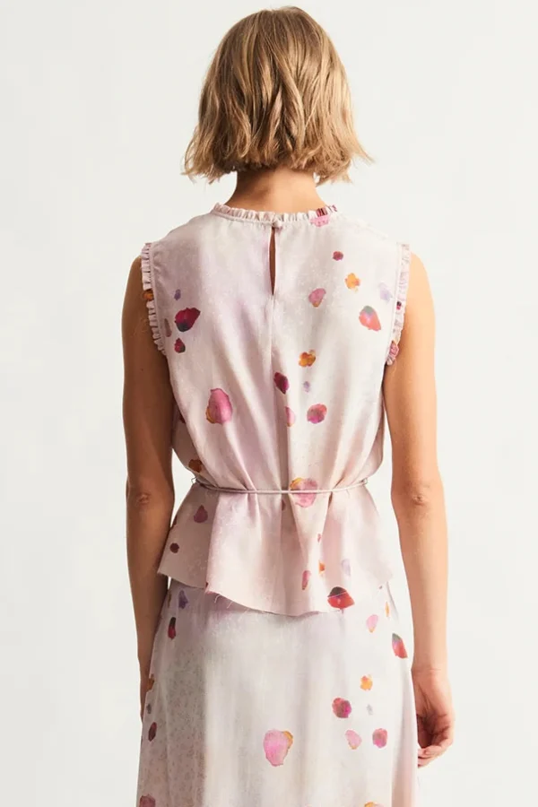 Shirts + Tops | Raquel Allegra Wilhelmina Top Petal Pink