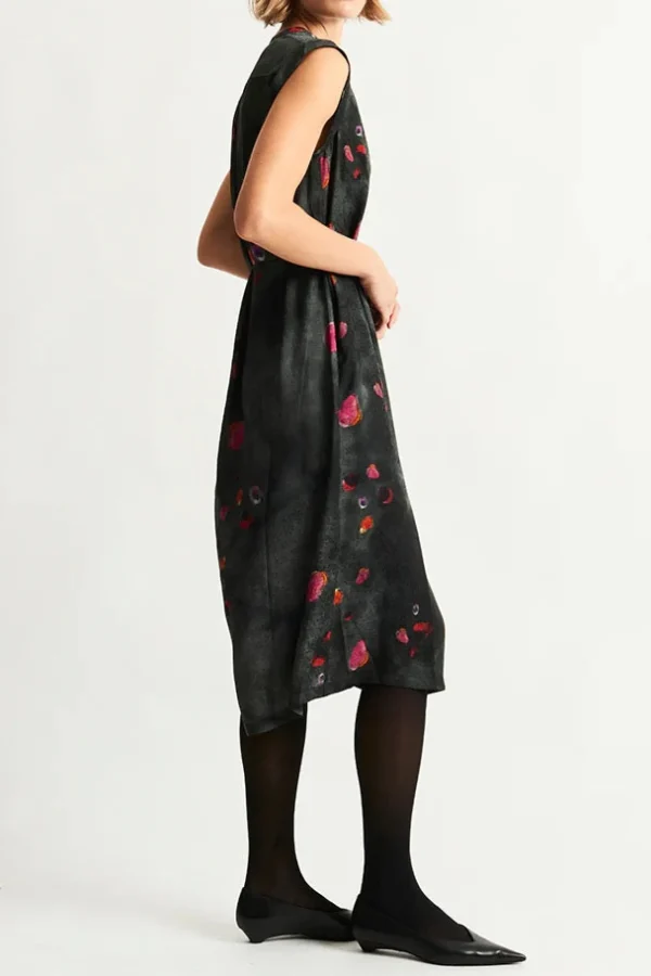 Dresses | Raquel Allegra Zaire Dress Petal Black