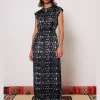 Dresses | Raquel Allegra Zaire Midi Dress Charcoal