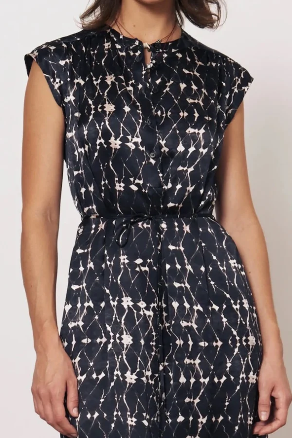 Dresses | Raquel Allegra Zaire Midi Dress Charcoal