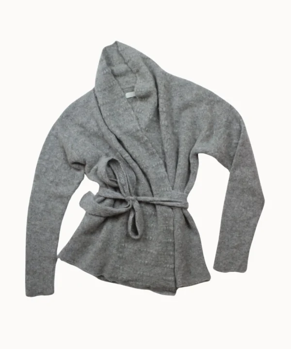 Sweaters | Ros Duke Polka Cardigan Ash Grey