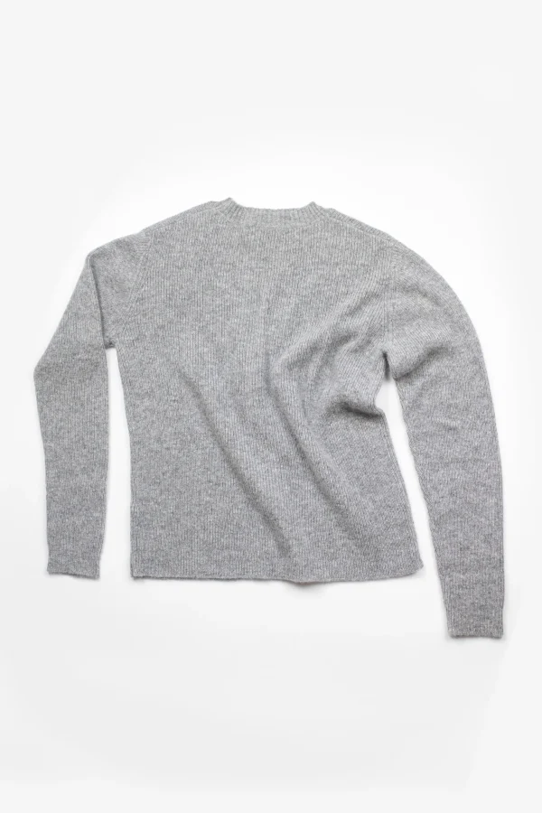 Sweaters | Ros Duke Rib Cardigan Ash Grey