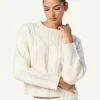 Sweaters | Sablyn Tristan Crewneck Pullover Gardenia