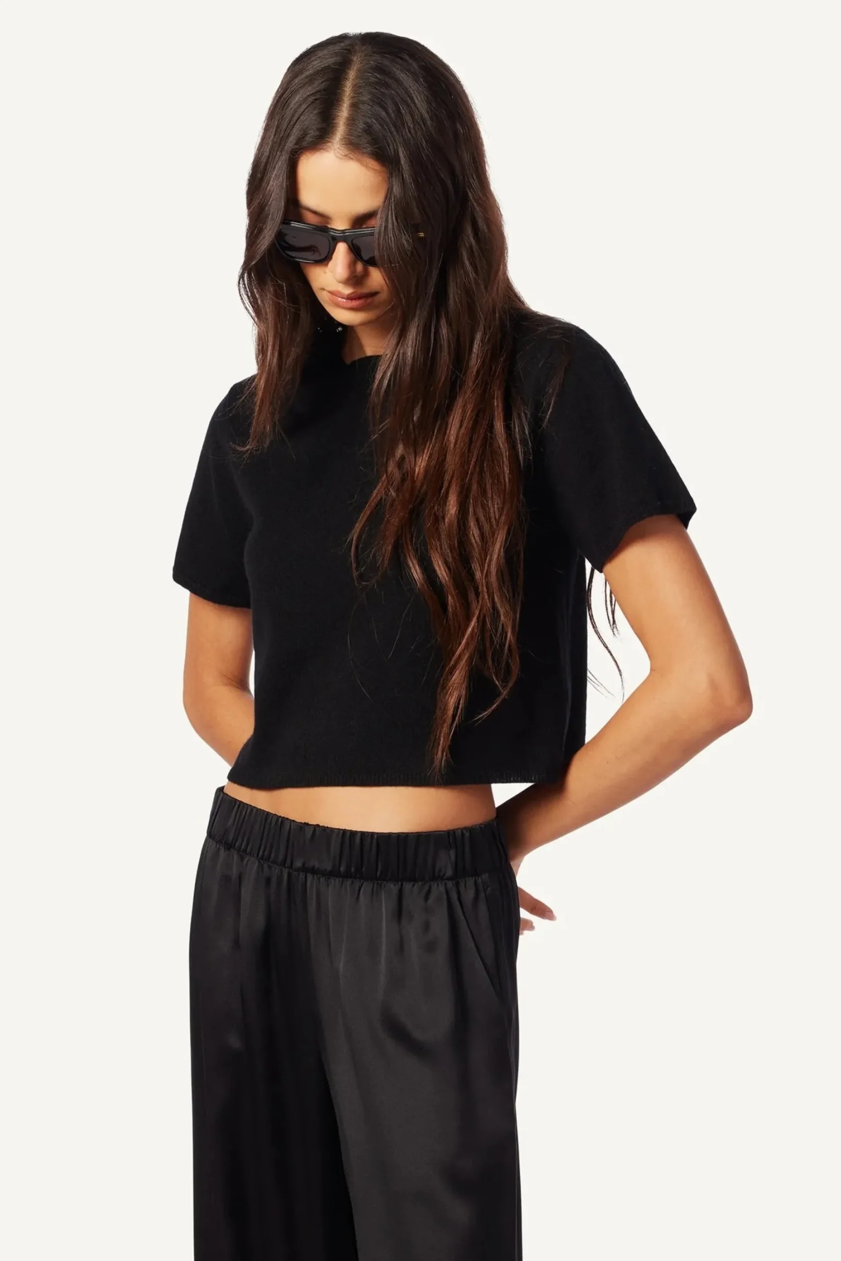 sabyln_charleston_relaxed_3.webp Shirts + Tops | Sablyn Sabyln Charleston Relaxed Crewneck Tee Black