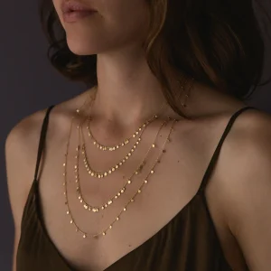 Jewelry | Sia Taylor 18K Long Random Dots Necklace