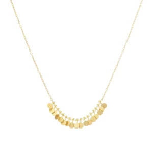 Jewelry | Sia Taylor 18K Mini Dots Arc Necklace