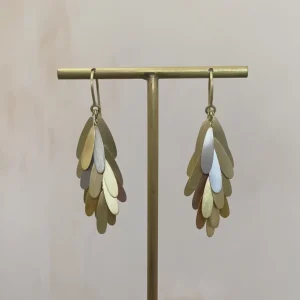 Jewelry | Sia Taylor 18K Rainbow Daisy Earrings