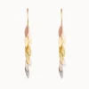 Jewelry | Sia Taylor 18K Rainbow Leaf Earrings
