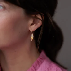 Jewelry | Sia Taylor 18K Tiny Daisy Rainbow Earrings