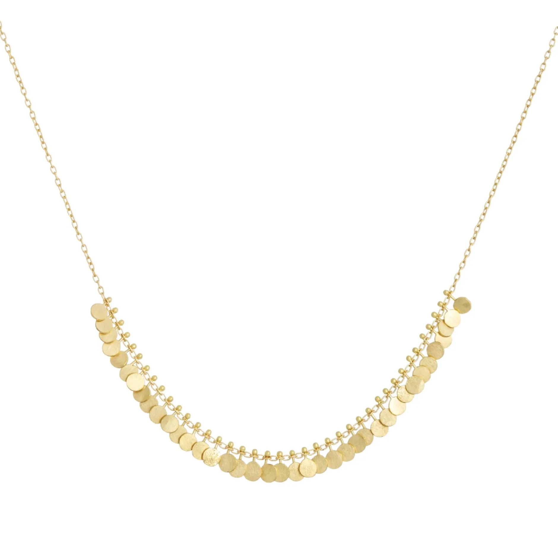 sia_taylor_k_tiny_dots_ar_0.webp Jewelry | Sia Taylor 18K Tiny Dots Arc Necklace