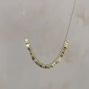 Jewelry | Sia Taylor 18K Tiny Dots Arc Necklace