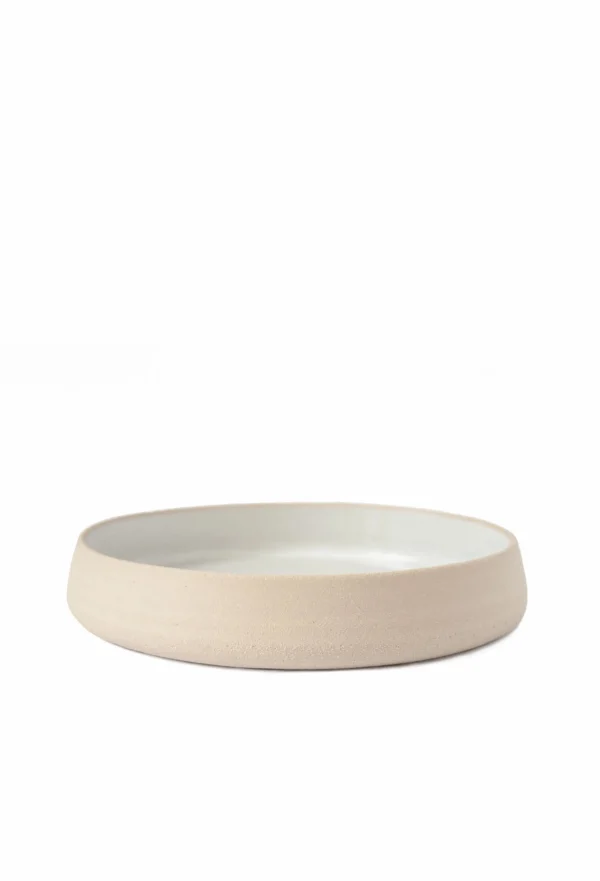 Tabletop | Thistle Hill Stoneware Dinner Plates with High Sides