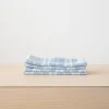 Home Decor | Pillows | Thistle Hill Striped Linen Napkins Blue White Multistripe