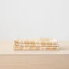 Home Decor | Pillows | Thistle Hill Striped Linen Napkins Gold Multistripe