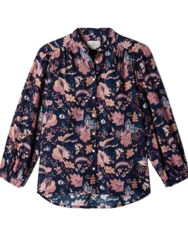 Shirts + Tops | Trovata Clara Blouse Seaborne Floral