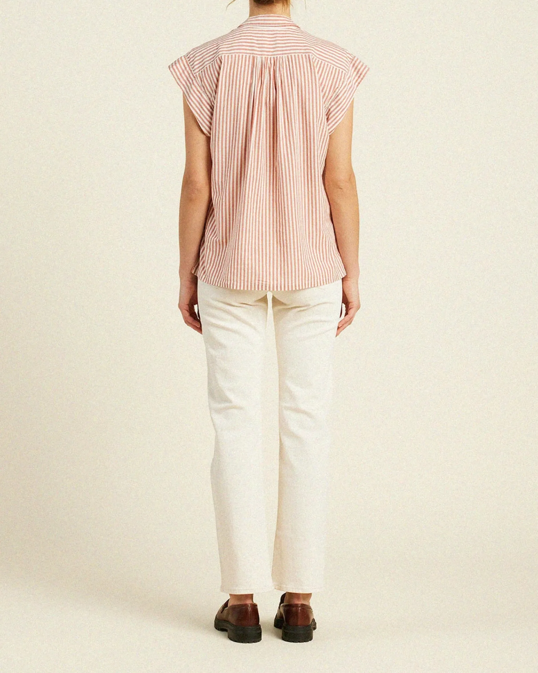 trovata_della_shirt_brand_1.webp Shirts + Tops | Trovata Della Shirt Brandy Stripe