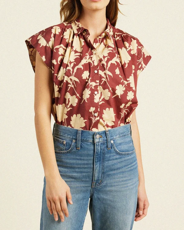 Shirts + Tops | Trovata Della Shirt Port Shadow