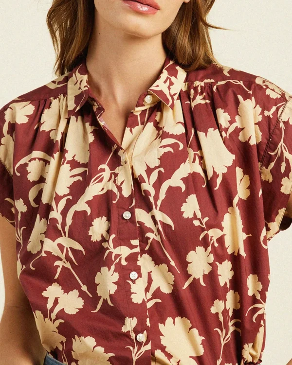 Shirts + Tops | Trovata Della Shirt Port Shadow