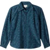 Shirts + Tops | Trovata Jacquelin Shirt Blue Ridge Ditsy