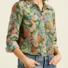 Shirts + Tops | Trovata Jacquelin Shirt Tranquil Mist
