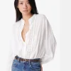 Shirts + Tops | Vanessa Bruno Coco Shirt Blanc