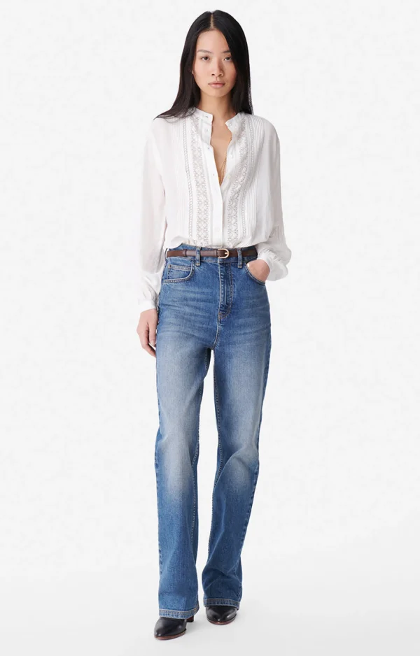 Shirts + Tops | Vanessa Bruno Coco Shirt Blanc