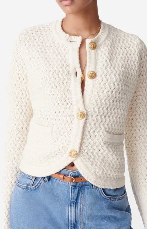 Sweaters | Vanessa Bruno Dorina Cardigan Ecru