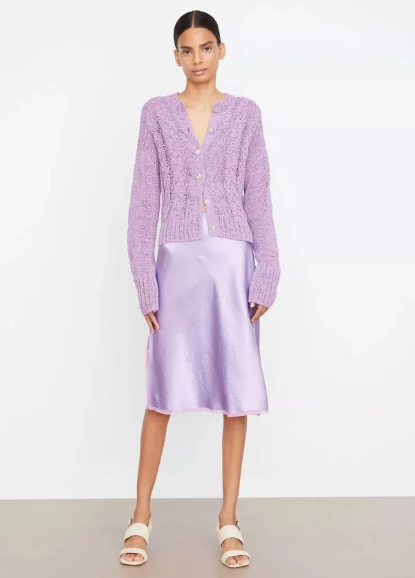 Sweaters | Vince Cable Front Cardigan Hydrangea