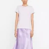 Shirts + Tops | Vince Essential Crew Wisteria