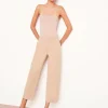 Pants | Vince Mid Rise Washed Cotton Cropped Pants Pale Wheat