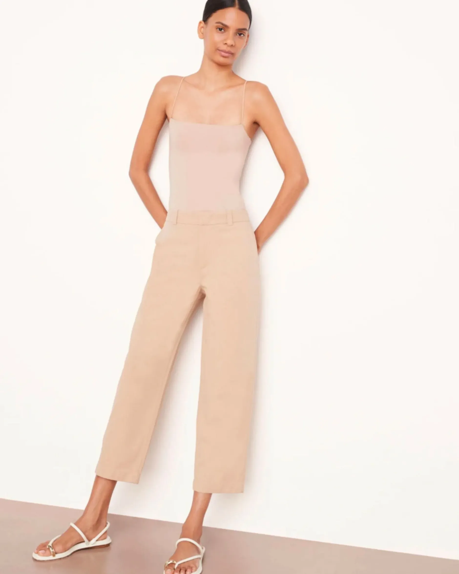 vince_mid_rise_washed_cot_0-1.webp Pants | Vince Mid Rise Washed Cotton Cropped Pants Pale Wheat