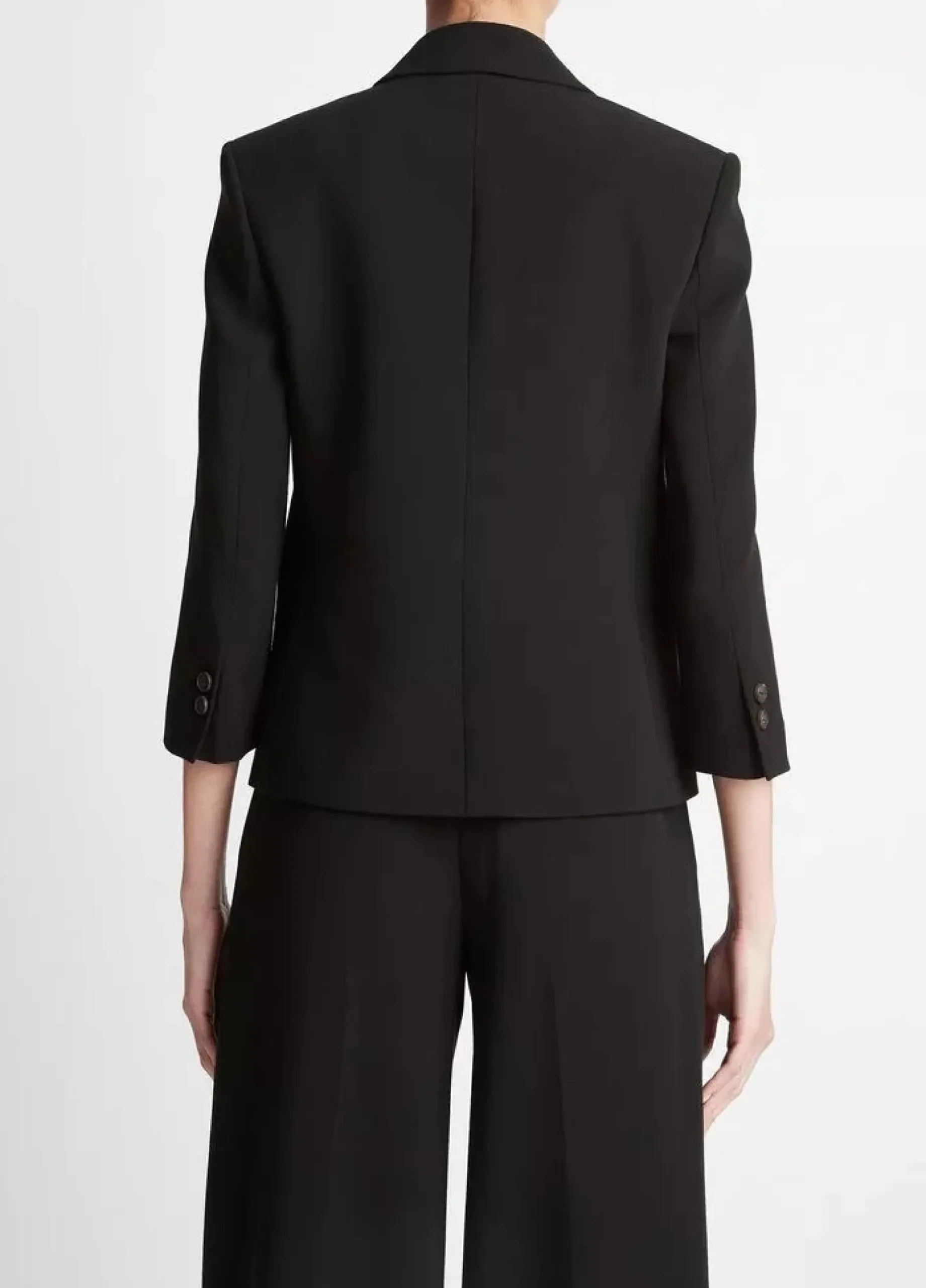 vince_shrunken_blazer_bla_3.webp Blazers | Vince Shrunken Blazer Black