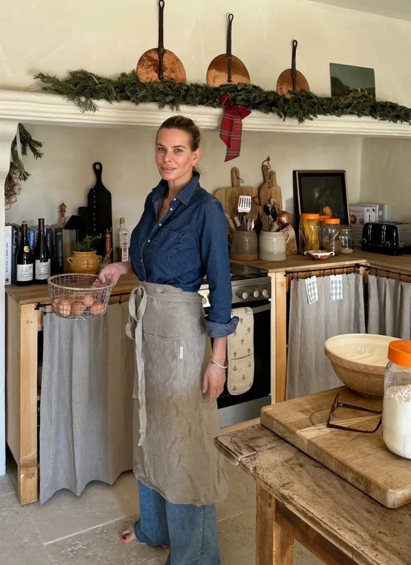 Linens | Vivi et Margot French Linen Bistro Apron