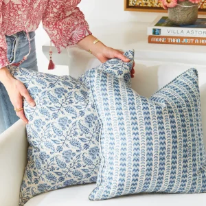 Pillows | Walter G Chintz Riviera Linen Cushion