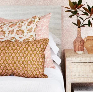 Pillows | Walter G Java Musk Linen Cushion