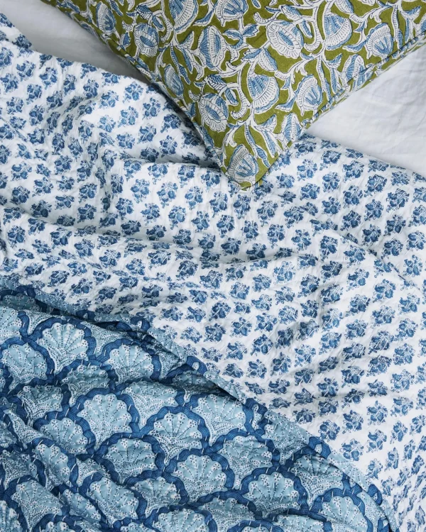 Pillows | Walter G Marbella Moss Linen Cushion