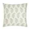 Pillows | Walter G Paisley Celadon Linen Cushion