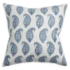 Pillows | Walter G Paisley Riviera linen cushion