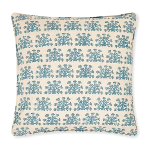 Pillows | Walter G Samode Fresh Azure linen cushion