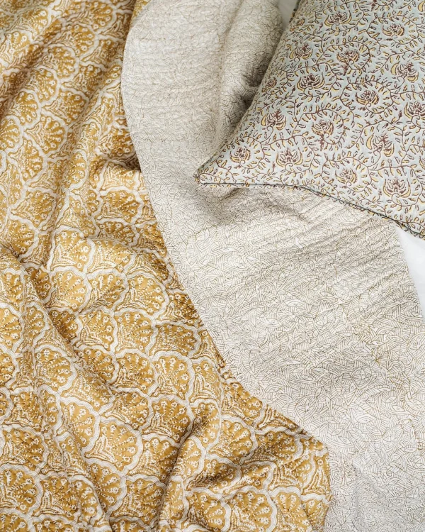 Quilts + Coverlets | Walter G St Tropez Saffron Quilt