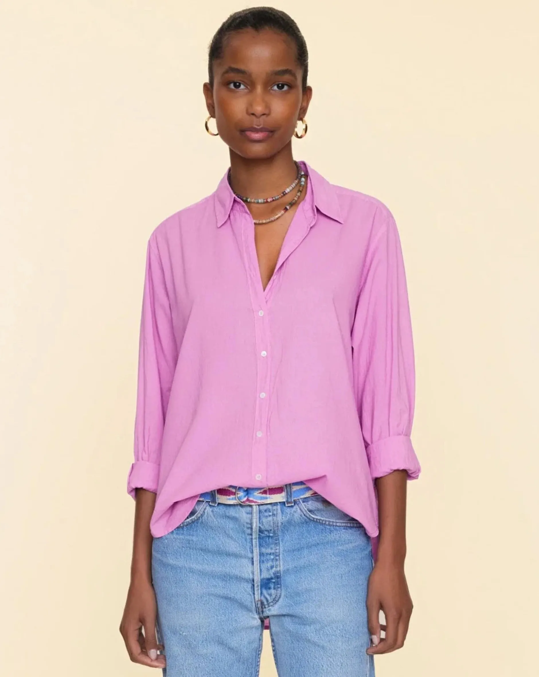 xirena_beau_shirt_lavende_0-1.webp Shirts + Tops | Xirena Beau Shirt Lavender Pink