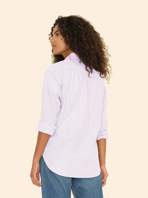 Shirts + Tops | Xirena Beau Shirt Violet White