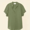 Shirts + Tops | Xirena Channing Shirt Four Leaf