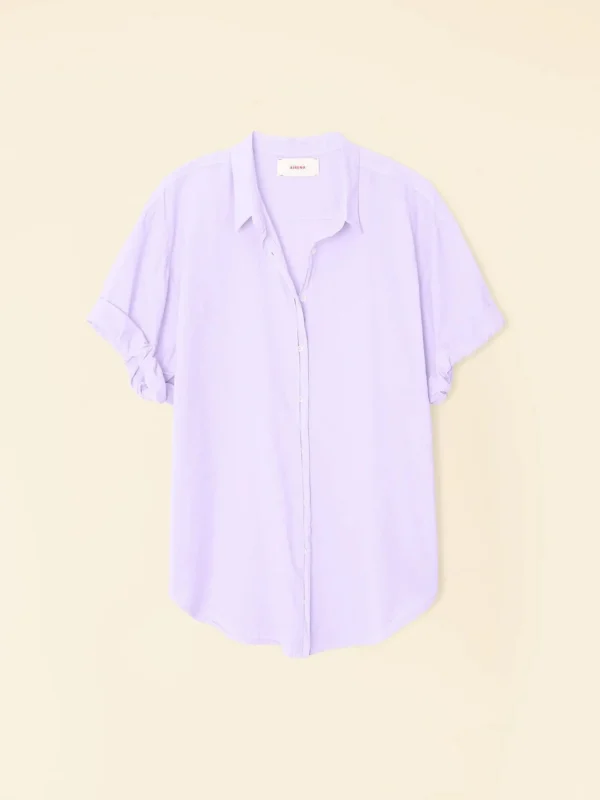 Shirts + Tops | Xirena Channing Shirt Lavender Bloom