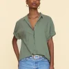 Shirts + Tops | Xirena Channing Shirt Mossy