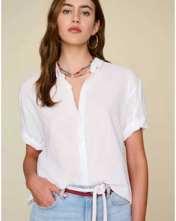 Shirts + Tops | Xirena Channing Shirt White